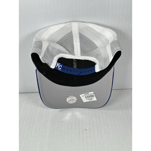 New Era Kansas City Roayls MLB 9SEVENTY Trucker Adjustable Stretch Snap Hat Cap - Picture 4 of 5